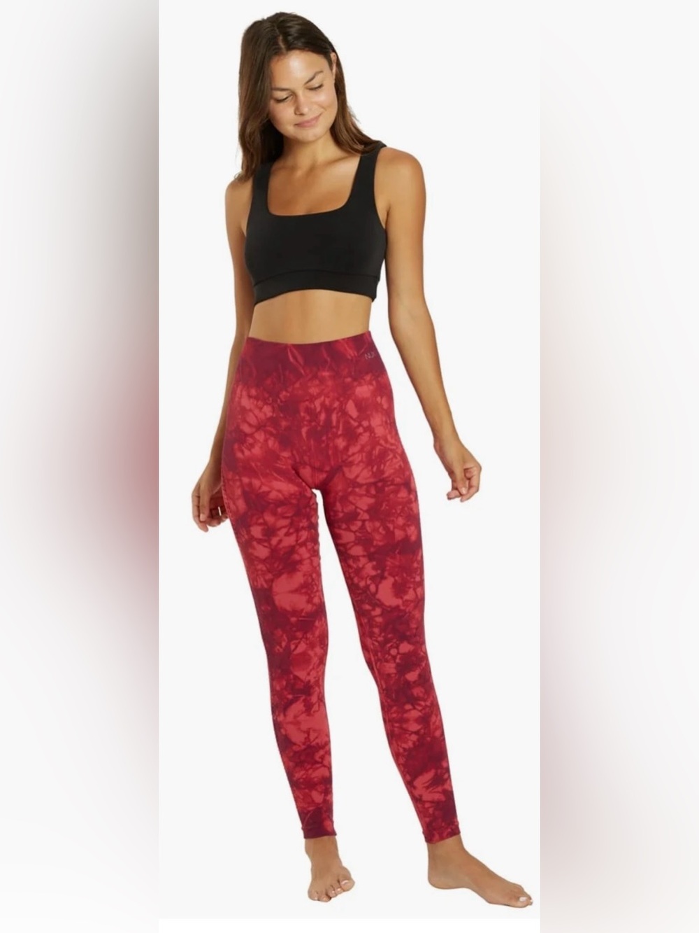 Nux Awakened Crystal Dye Leggings NWT | Medium • Eros • Seamless Activewear